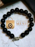 Armband Perlenarmband Herren Lava Perlen Schmuck Armschmuck