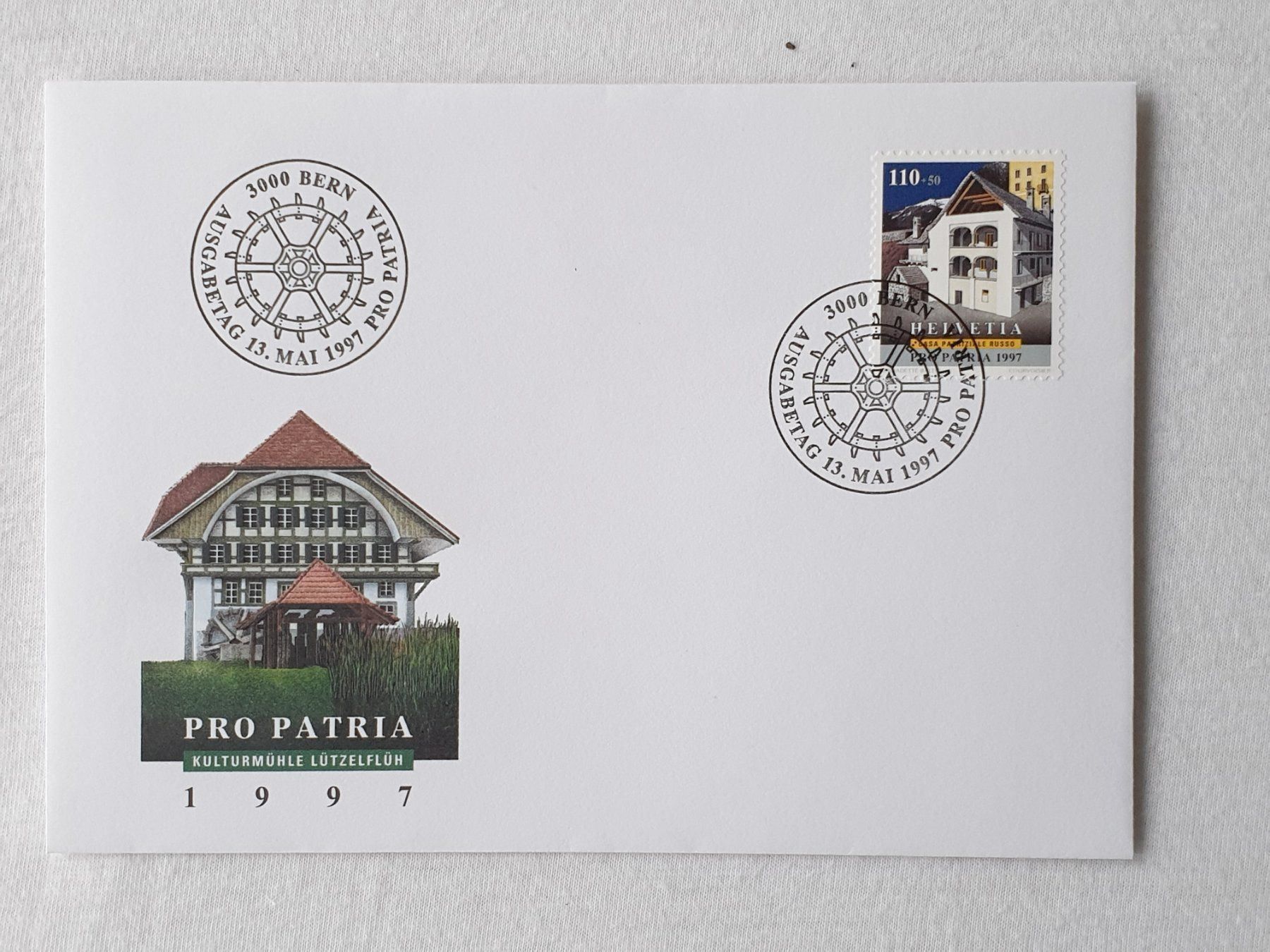 Tutti i francobolli: (148)   Pro Patria 1997 mit ET Stempel – Usato da Schwarzhäusern venduto da Inot3 8