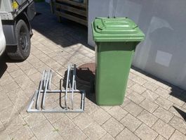 Grünkontainer Veloständer für 2 Velos
