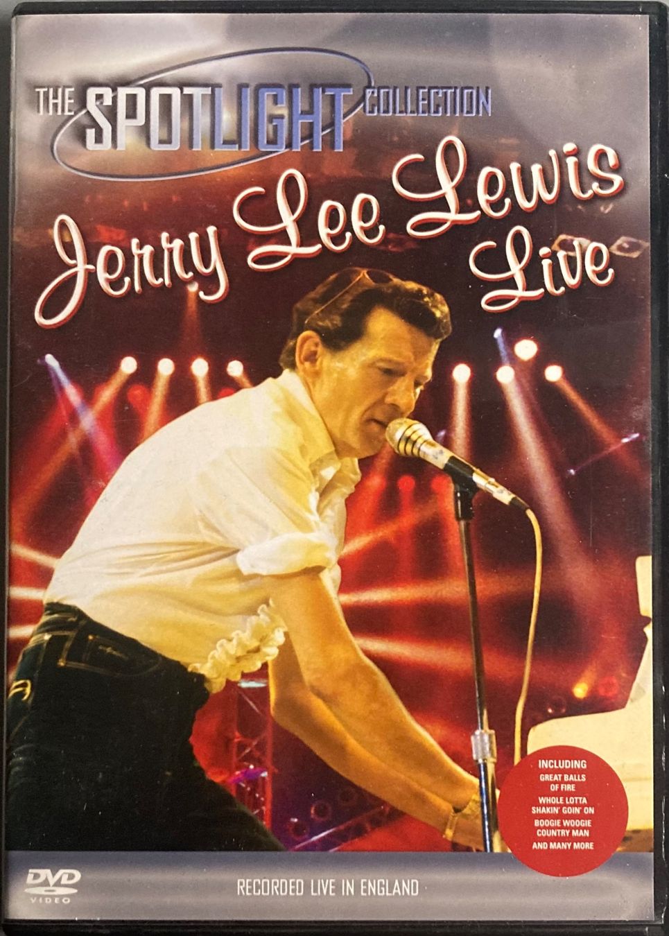 Tutti i DVDs: JERRY LEE LEWIS - LIVE – Usato da Poliez-Pittet venduto da Newtown-Records