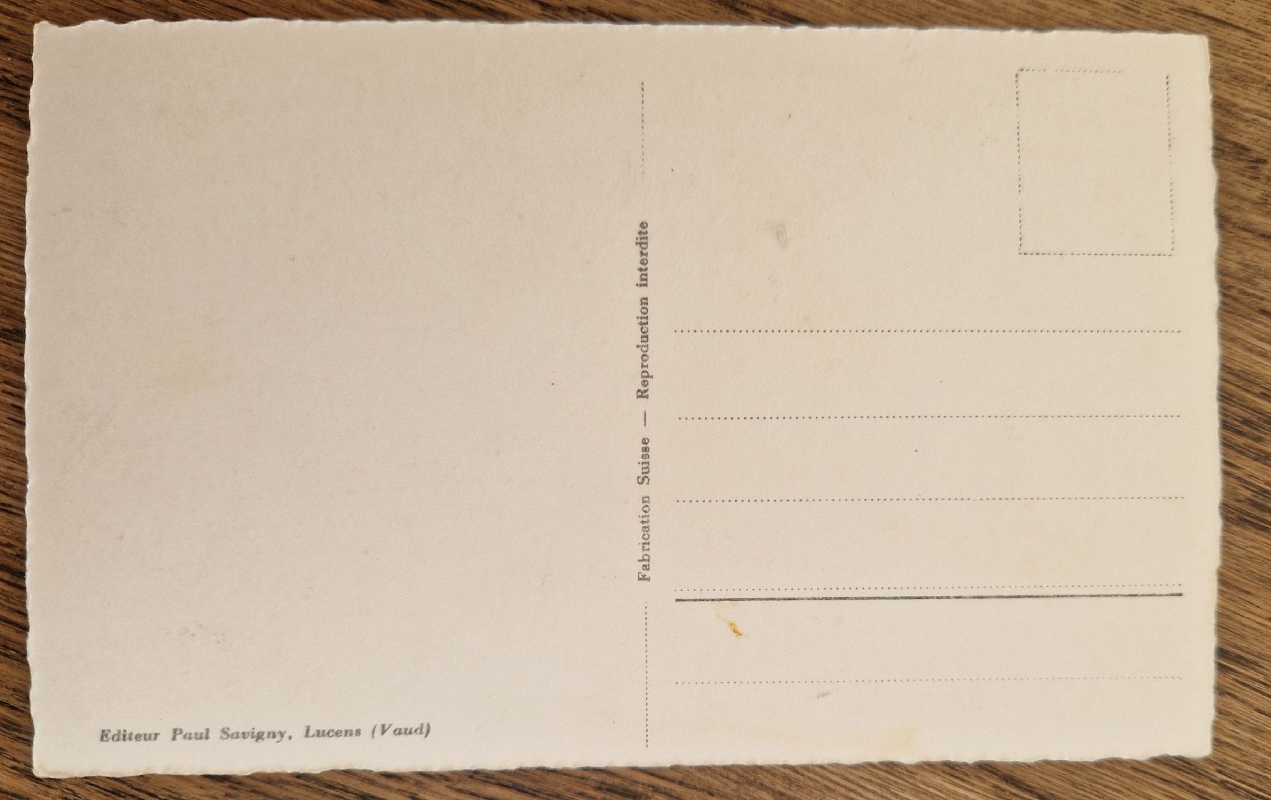 Cartoline postali: Romont. Vue Générale – Usato da Ebikon venduto da Donar50 1