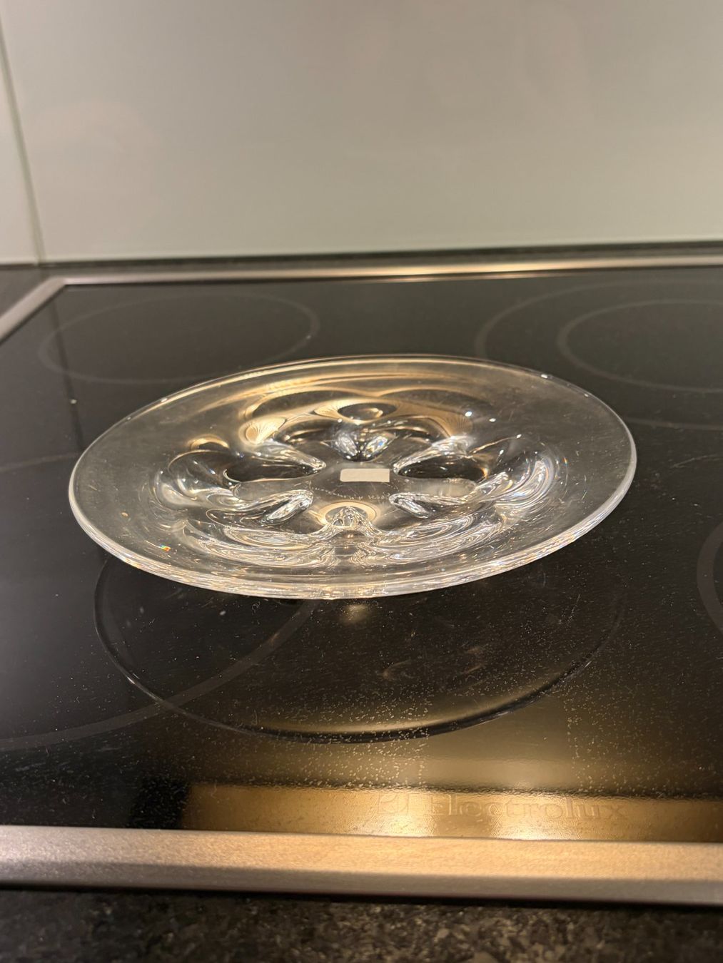 Teller: Teller Glas farblos E. Hald Orrefors 1936 Schweden – Gebraucht aus Zürich von sru_6zc8 1