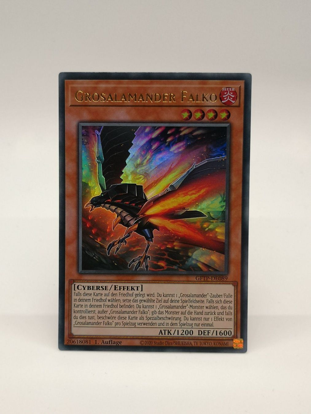 Yugioh Carte collezionabili: YU-Gi-Oh Grosalamander Falko – Nuovo (secondo la descrizione) da Zofingen venduto da gerrymovie93
