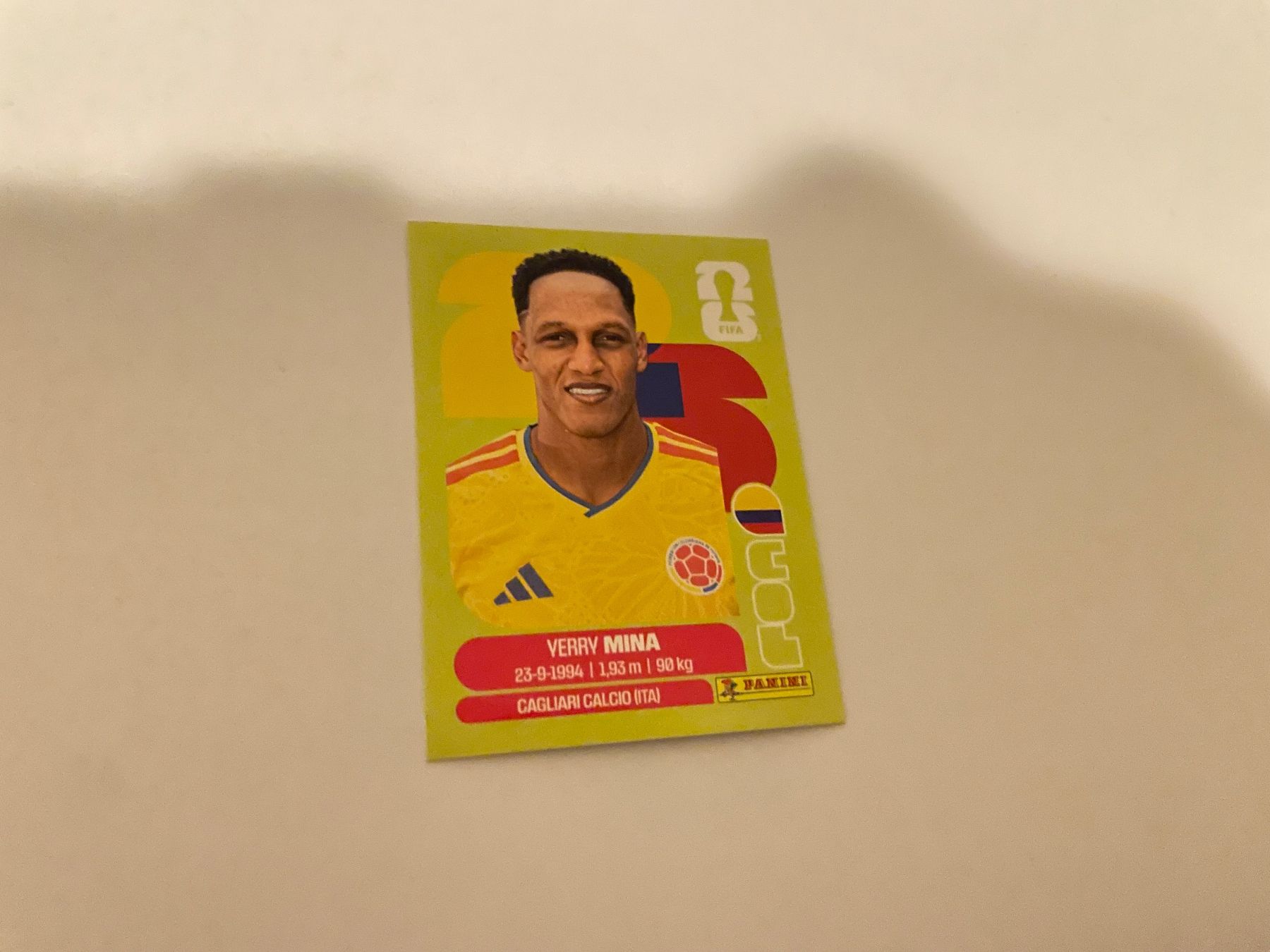 Panini Sammelbilder & Trading cards: FIFA WM 2026 Verry Mina COL 5 – Neu (gemäss Beschreibung) aus Winterthur von Cobraforce