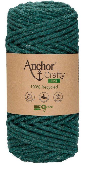 Lana: Anchor Crafty Garn, 100% Recycelt, Macramee, Stricken, Häkel – Nuovo (secondo la descrizione) da Rüegsau venduto da Tausendfreund