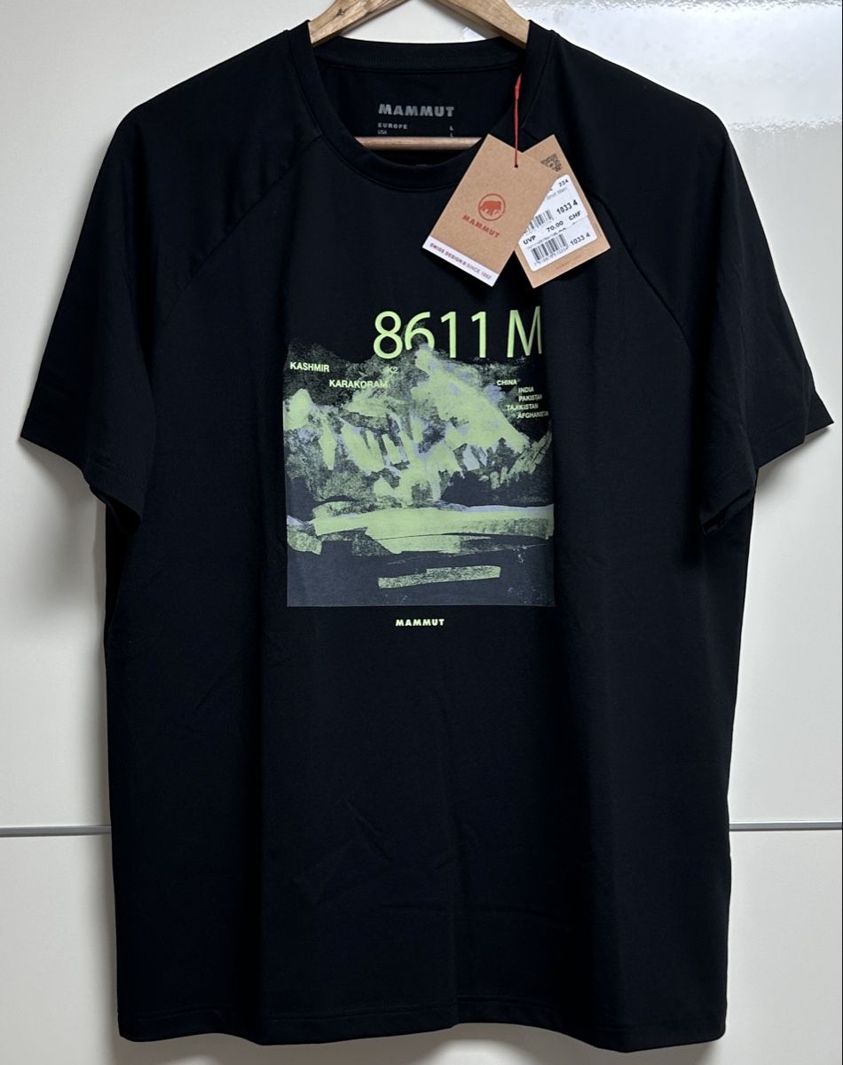 Mammut T-shirts: Mammut tshirt G L – Neuf avec emballage d'origine à Maienfeld par tobeyl2020