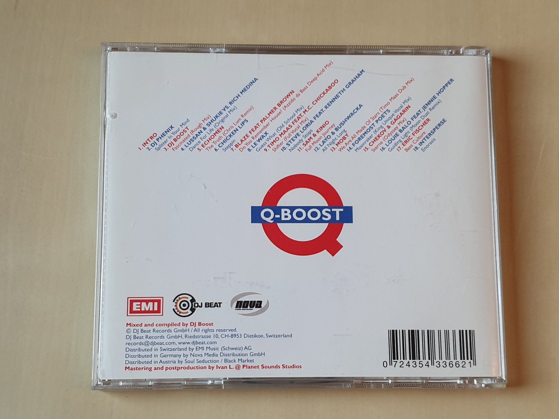 CD: Q-Boost House from the Underground – Usato da Stansstad venduto da collectorsshop 1