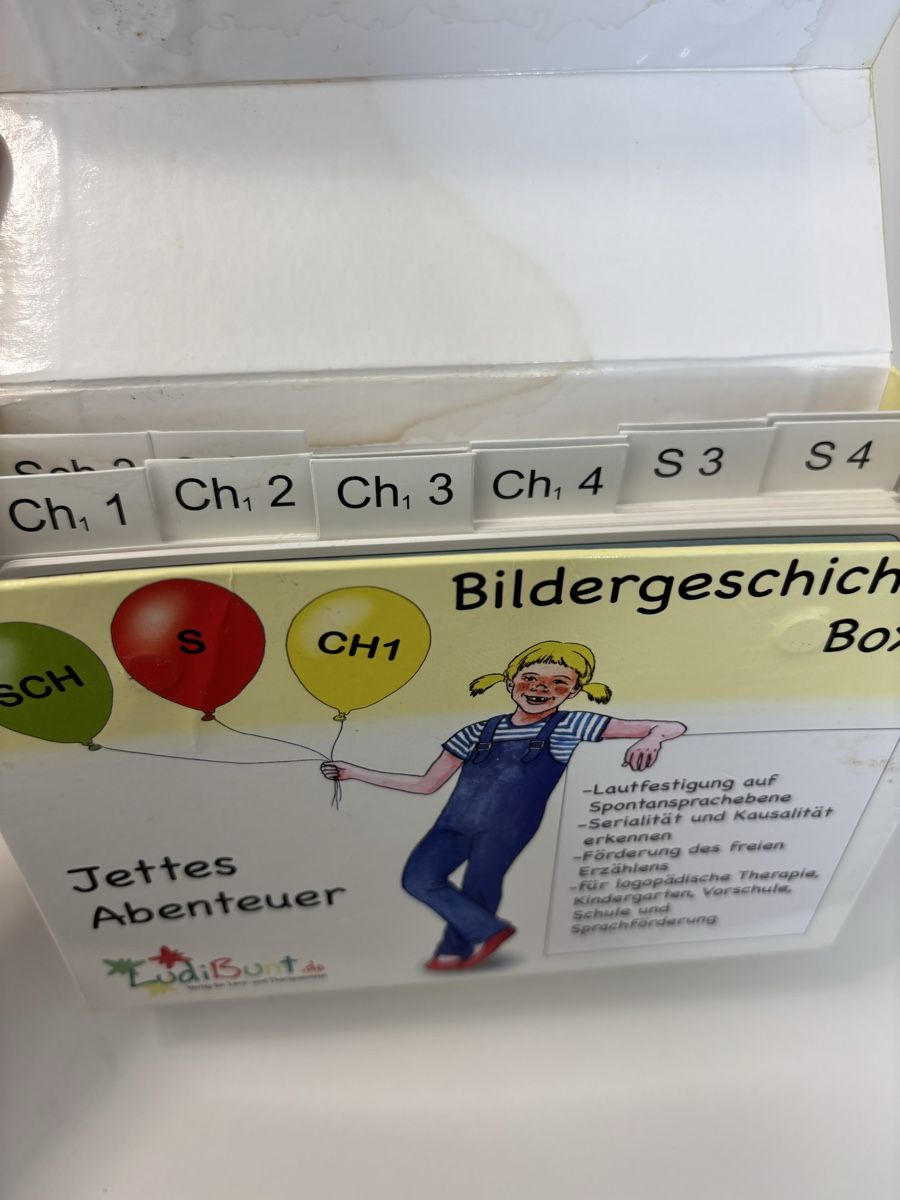 Giochi: Bildergeschichtenbox - Jettes Abenteuer" SCH, CH1, S" – Usato da Villeneuve VD venduto da la_c_mr 2