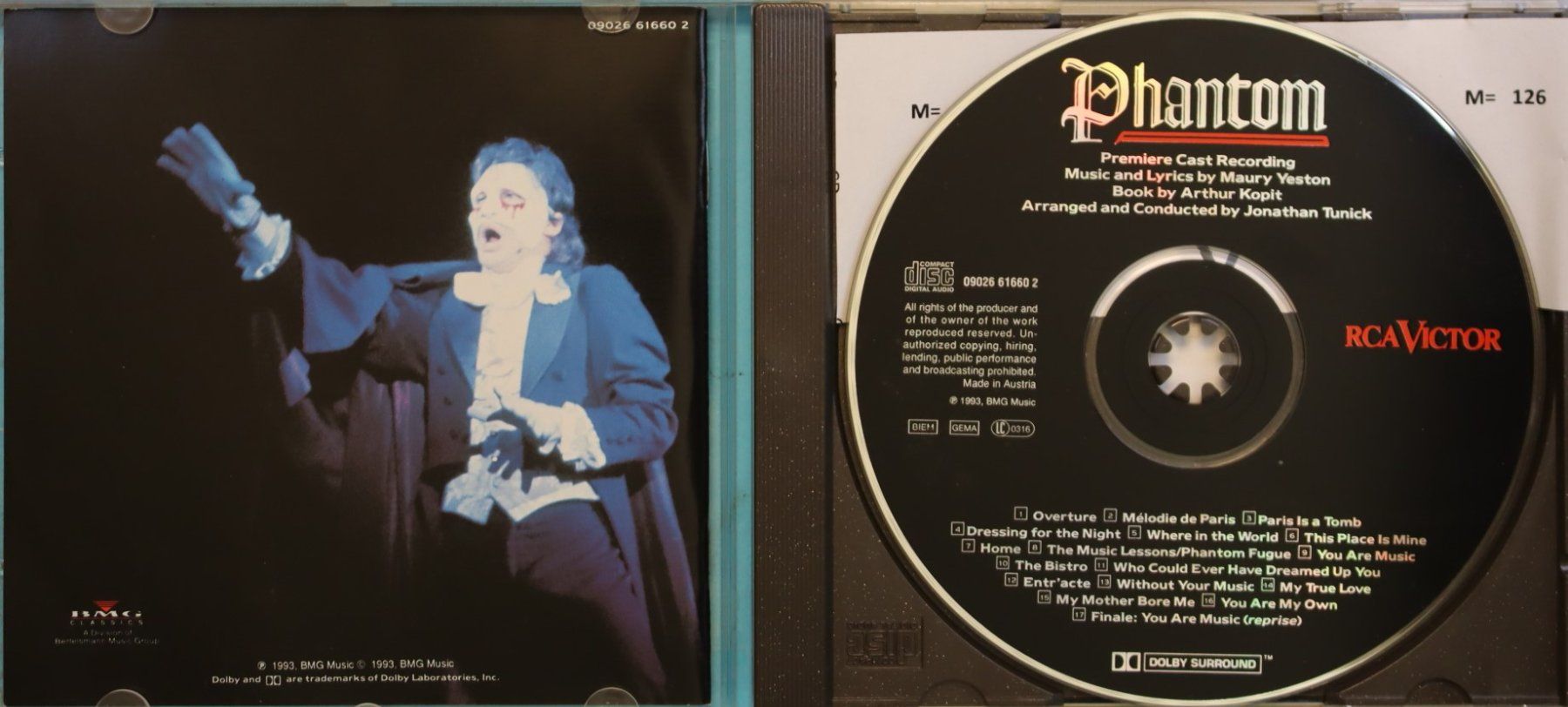 CDs: Phantom -The American Musical Sensation – D'occasion à Luzern par CONTENTI 1