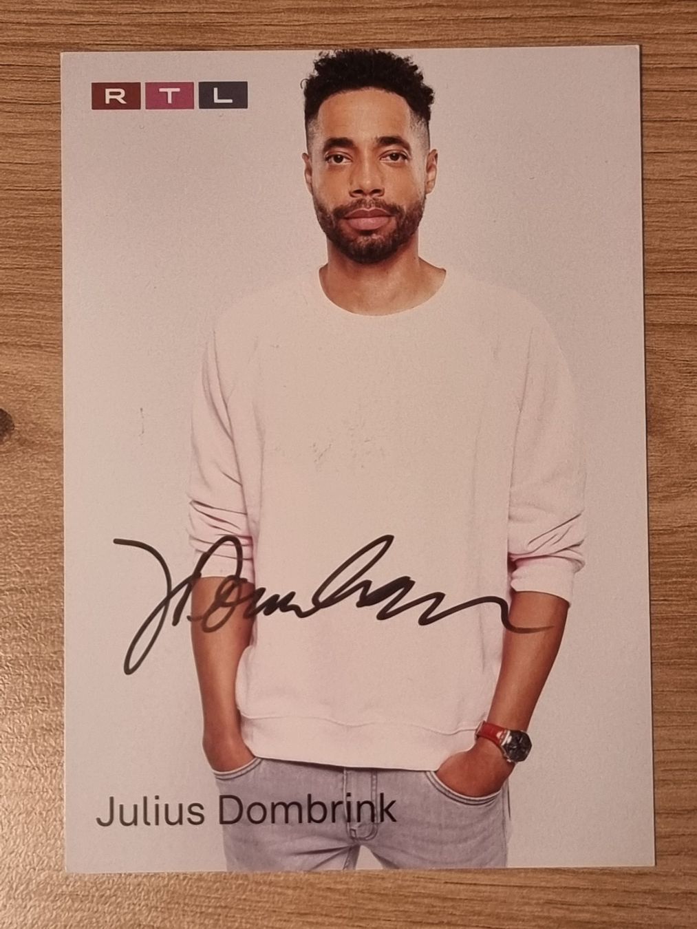 Autografi: Julius Dombrink Originalautogramm "Unter uns" – Usato da Winterthur venduto da Christinakim