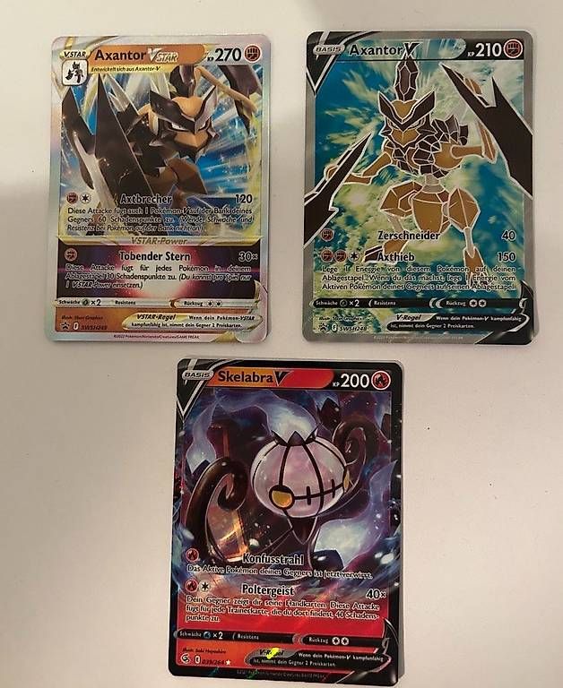Carte collezionabili: 1 Vstar, 2 V Pokemon (Orginal) – Usato da Luzern venduto da pat_hyd2
