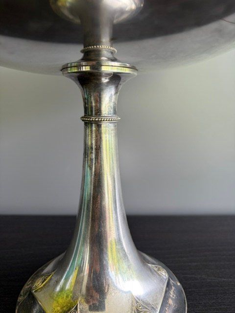 Coupes: Sockelschale versilbert Jugendstil (?) – D'occasion à Cham par Collector0 5