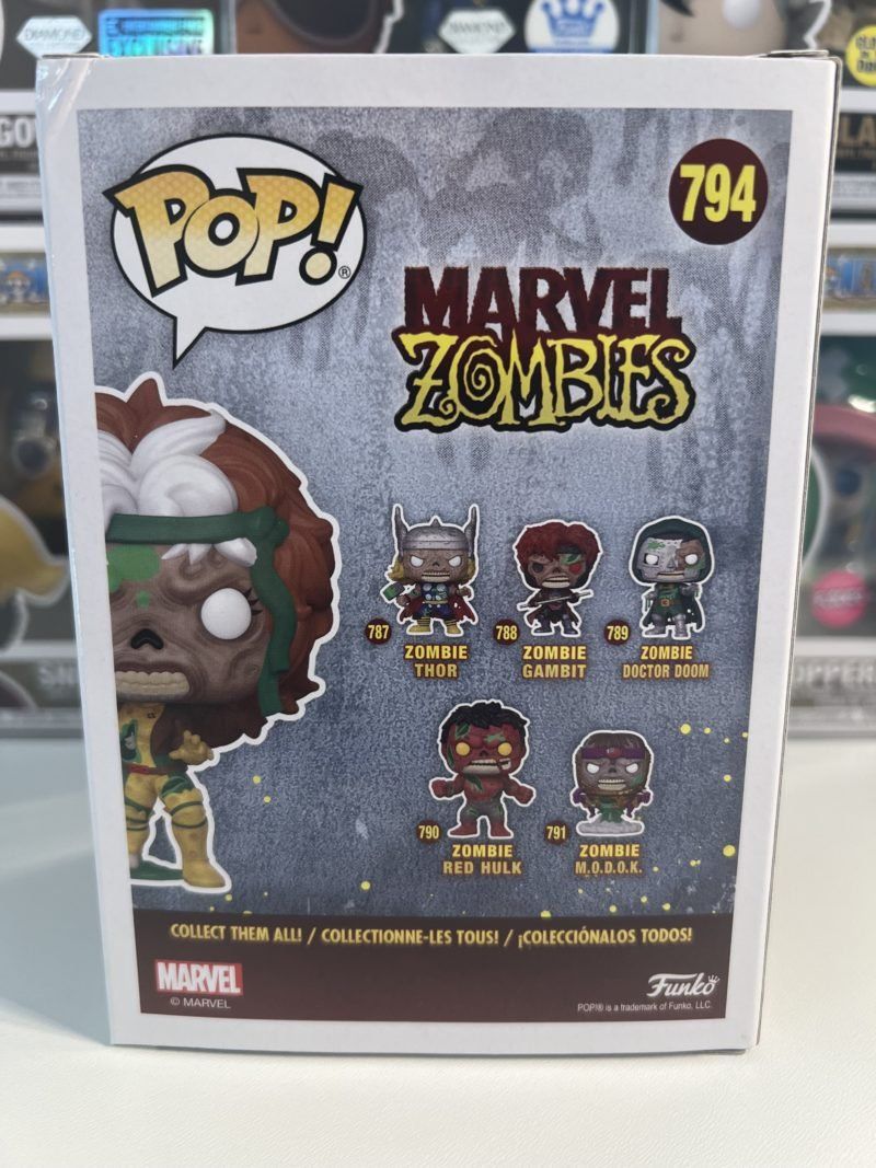 Funko Statuette: Funko POP! Marvel Zombies - Zombie Rogue Edition Limitée – Nuovo e nell'imballaggio originale da Le Mouret venduto da perfectbijou 2