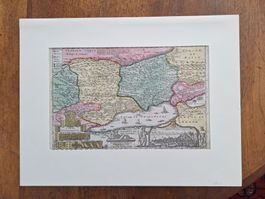 CARTE DE LA PRINCIPAUTE DE NEUCHATEL