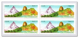 Brasilien 2019 Berge Natur Matterhorn & Zuckerhut MNH **