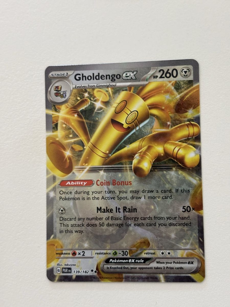Pokémon Carte collezionabili: Carte Pokémon GHOLDENGO EX par 139 – Nuovo (secondo la descrizione) da lausanne venduto da helderj