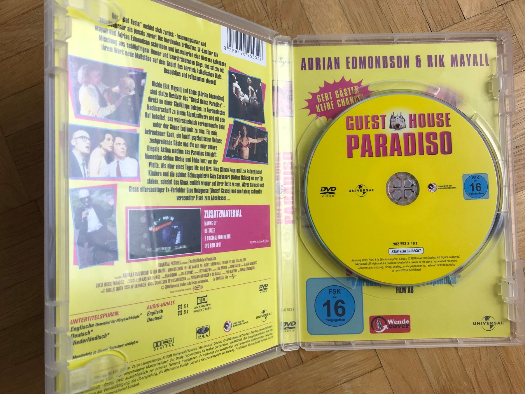 Alle DVDs: Guest House Paradiso - DVD – Gebraucht aus Zürich von Malcom 1