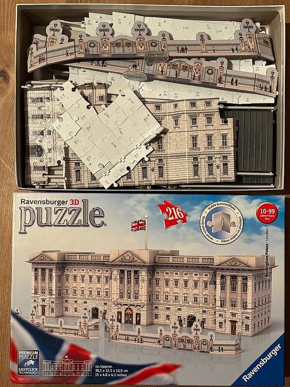 Ravensburger Puzzle: Ravensburger 3D Puzzle Buckingham Palace – Usato da Zürich venduto da car_f6qn 1