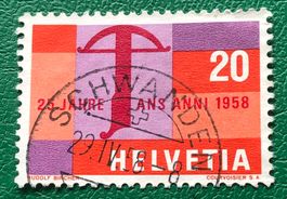CH Briefmarken GESTEMPELT   