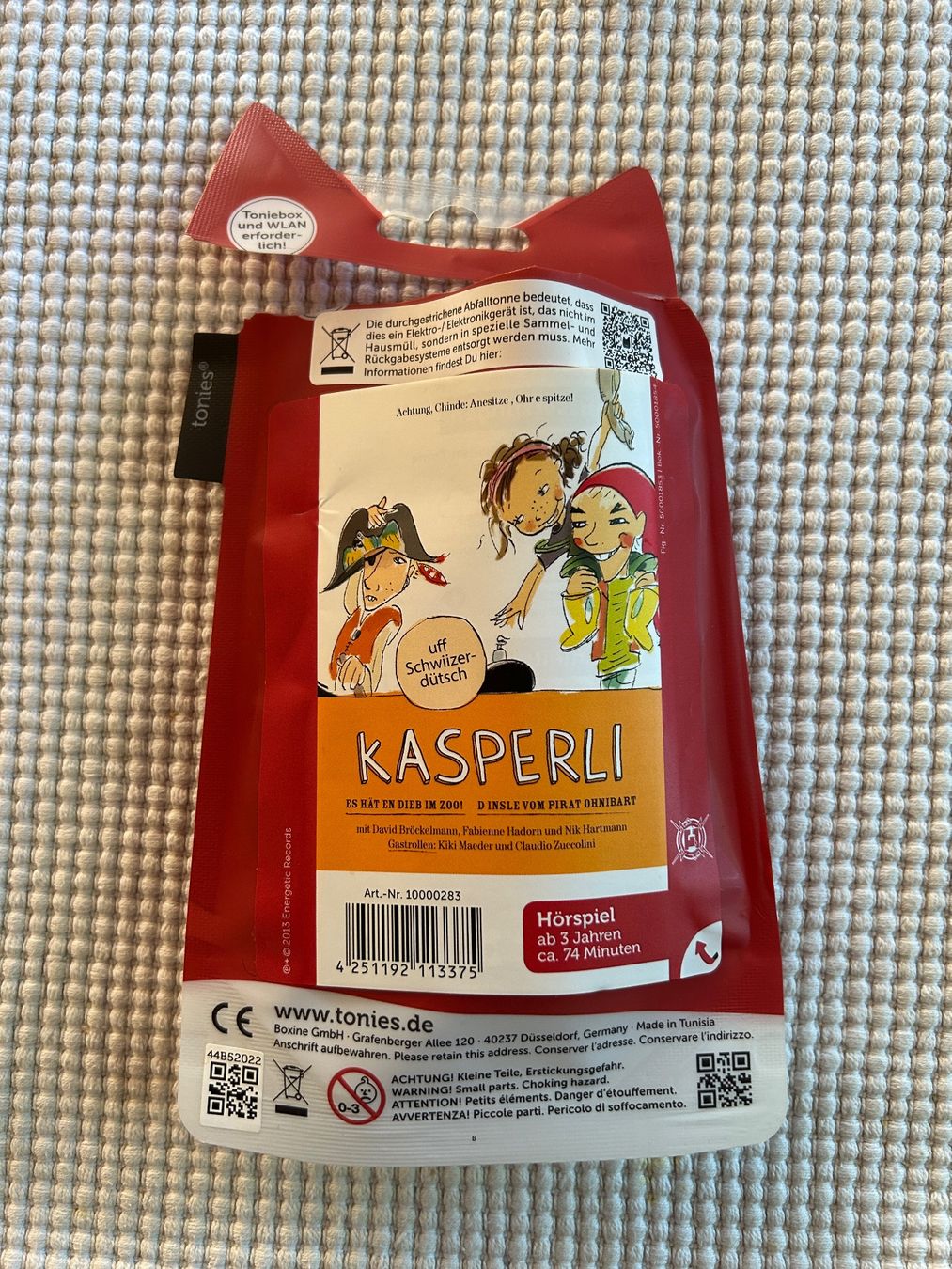 Tonies Giocattoli: Tonie Spielfigur Kasperli – Nuovo (secondo la descrizione) da Reichenburg venduto da nanuk015 1