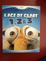 L'Age de Glace 1, 2 & 3 Blu-ray Coffret 3 Films neuf