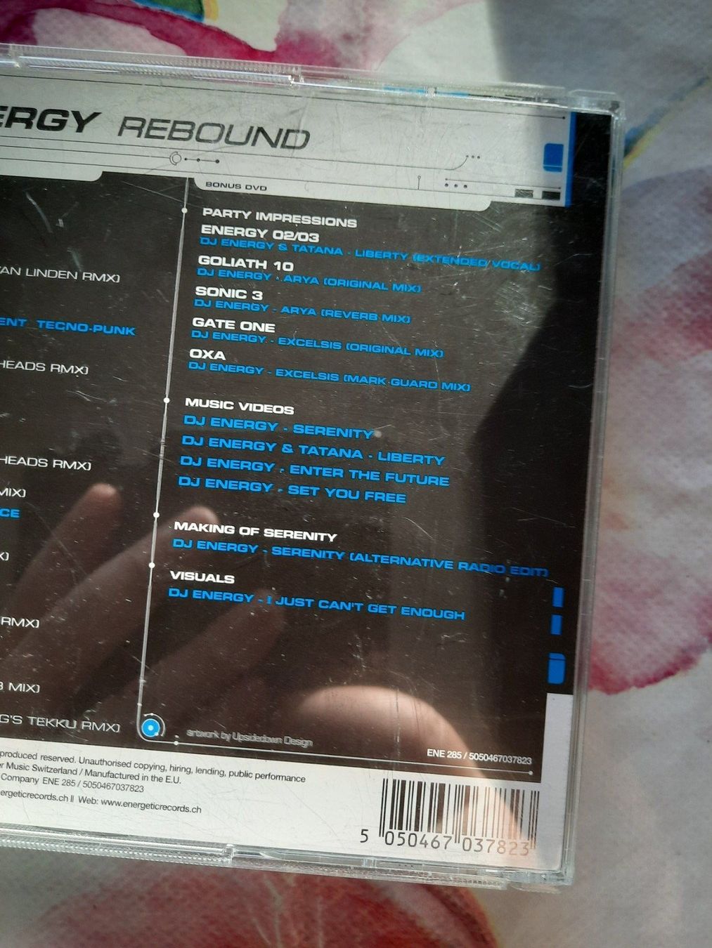 CD: CD DJ Energy - Rebound – Usato da Pully venduto da bro_n52j 3