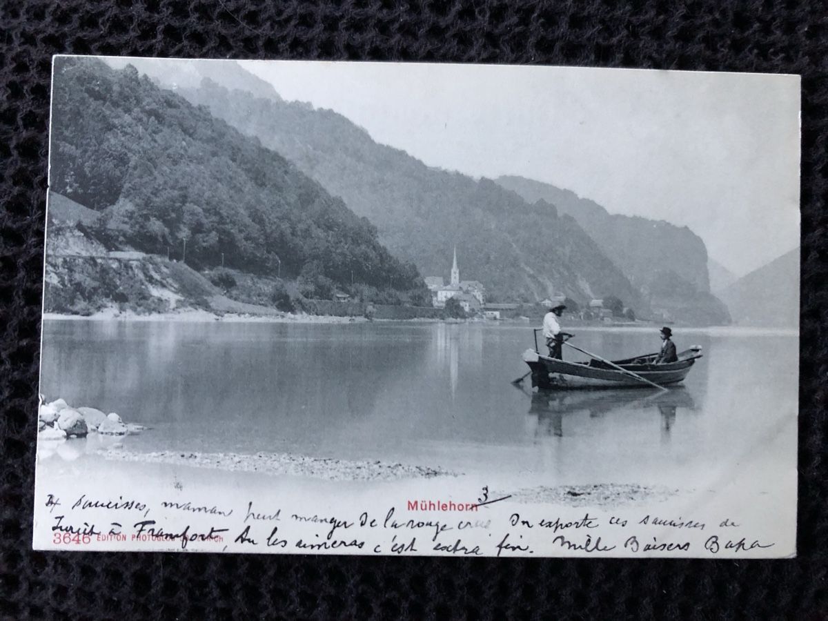 Cartes postales: Ansichtskarte Mühlehorn – D'occasion à Näfels par fritzjk