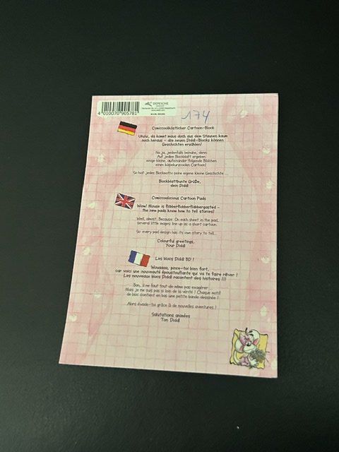 Blocchi: Diddl Comic Block, Rarität, A6, Nummer 174 – Usato da Kloten venduto da Monkell 1