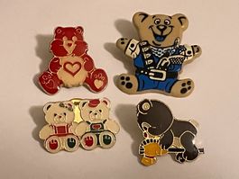 4 Pin Teddybären