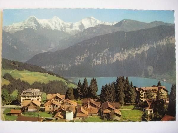 Ansichtskarten: AK  Beatenberg  Eiger, Mönch u. Jungfrau – Gebraucht aus Gundetswil von Egro01