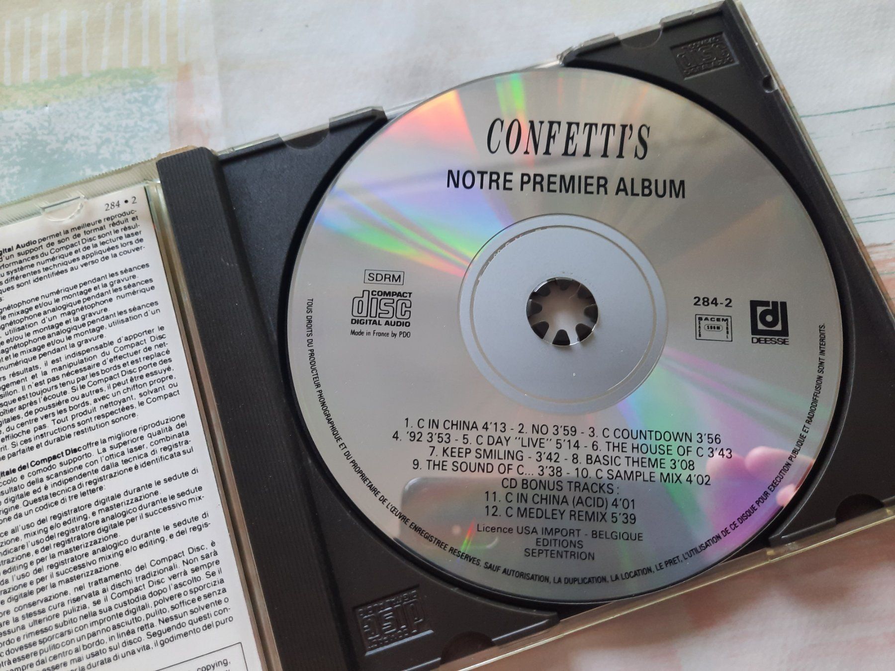 CD: CD Confetti's - Notre premier album – Usato da Pully venduto da bro_n52j 3