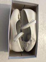 Mädchenschuhe Ballerinas, Grösse 33 weiss