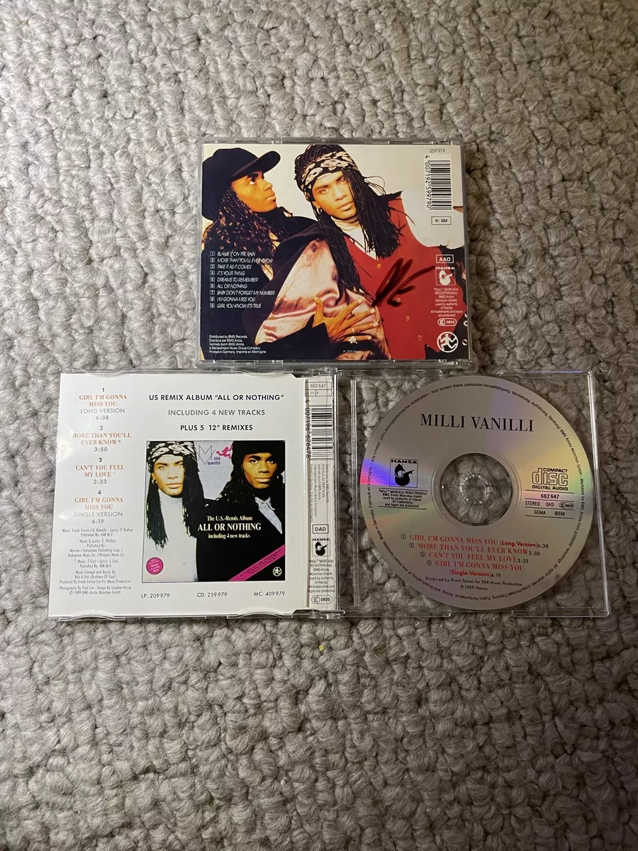 CDs: 2x Milli Vanilli – Gebraucht aus Reinach AG von trigger7811 2