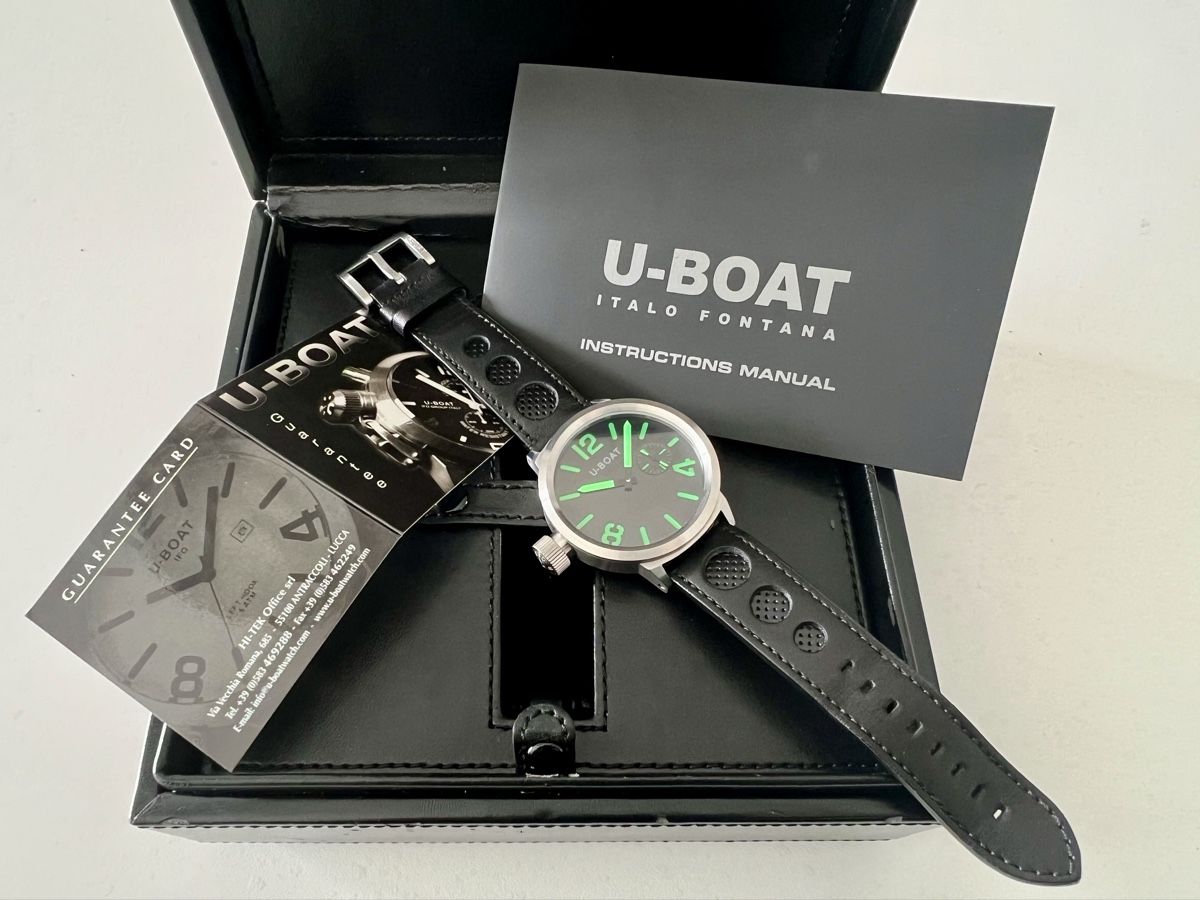 Uhren: U-BOAT Flightdeck “Stallone”, Fullset 2007, Mechanical, 48mm – Neu (gemäss Beschreibung) aus Le Mont-sur-Lausanne von LycaGallery 8