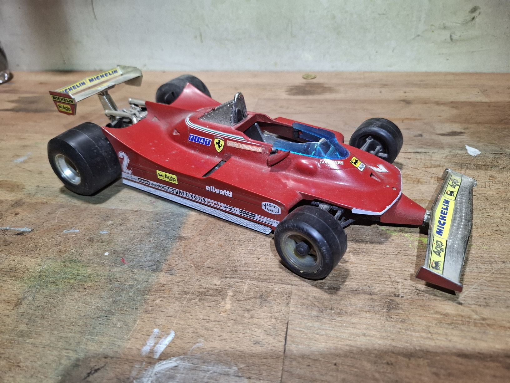 Bburago Modellini d'auto: Modell Ferrari 312 T5 – Usato da Flaach venduto da maniv6 1