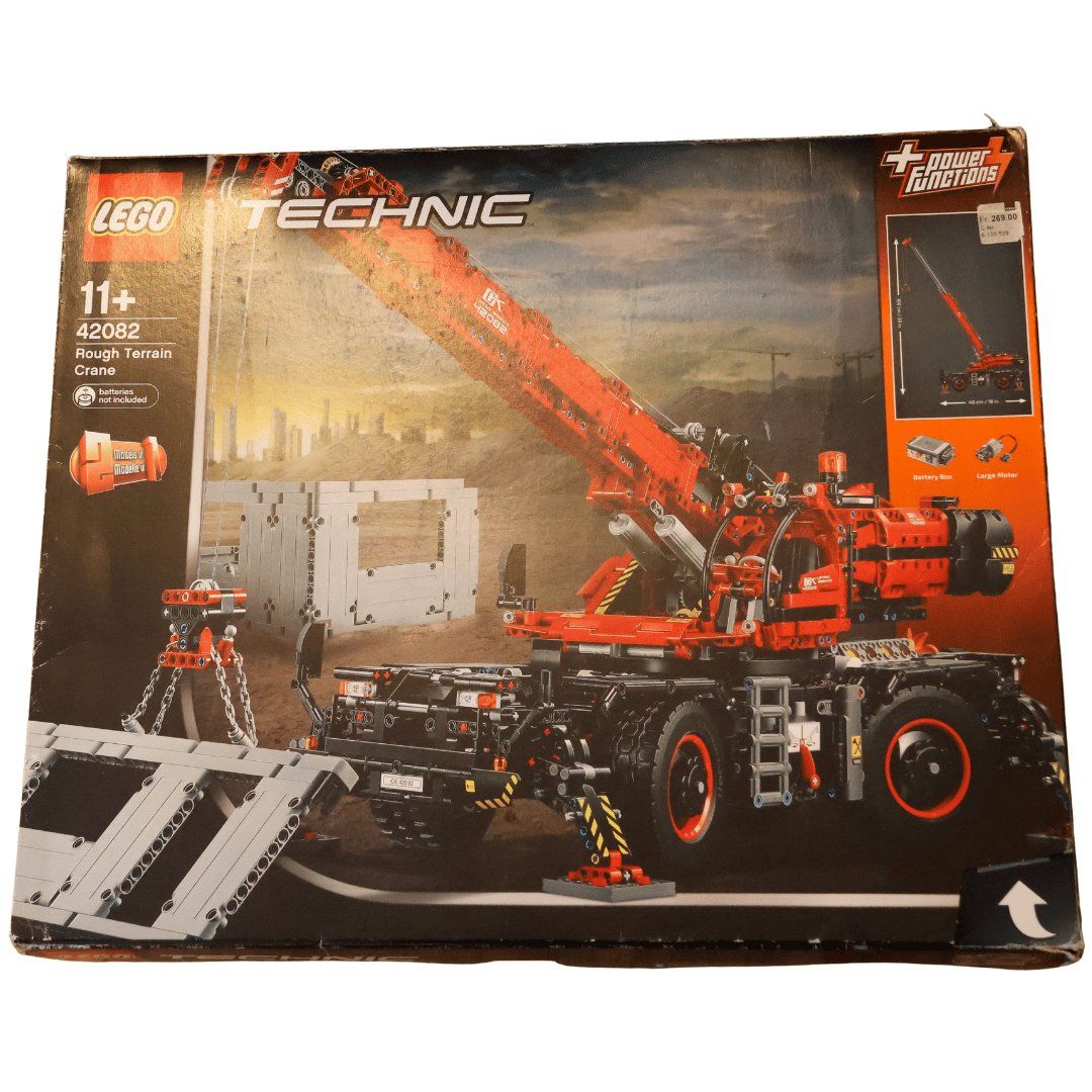 Lego Kit di costruzioni: LEGO® Technic 42082 Rough Terrain Crane – Usato da Paudex venduto da dindeboy