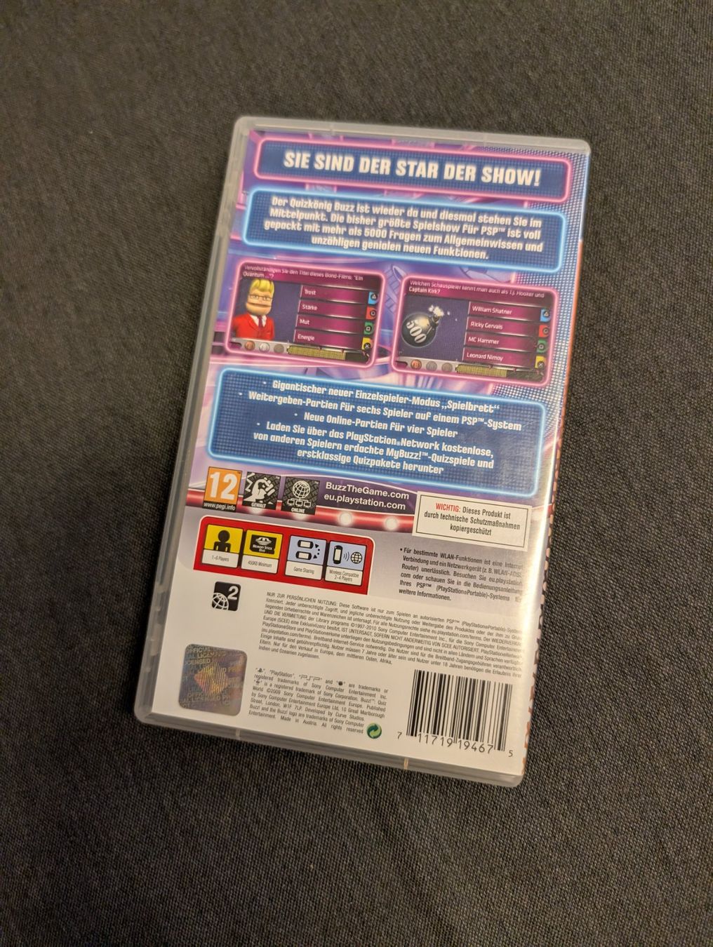Spiele: Buzz quiz world Sony psp – Gebraucht aus Giubiasco von Tici__nerd_Giubiasco 1