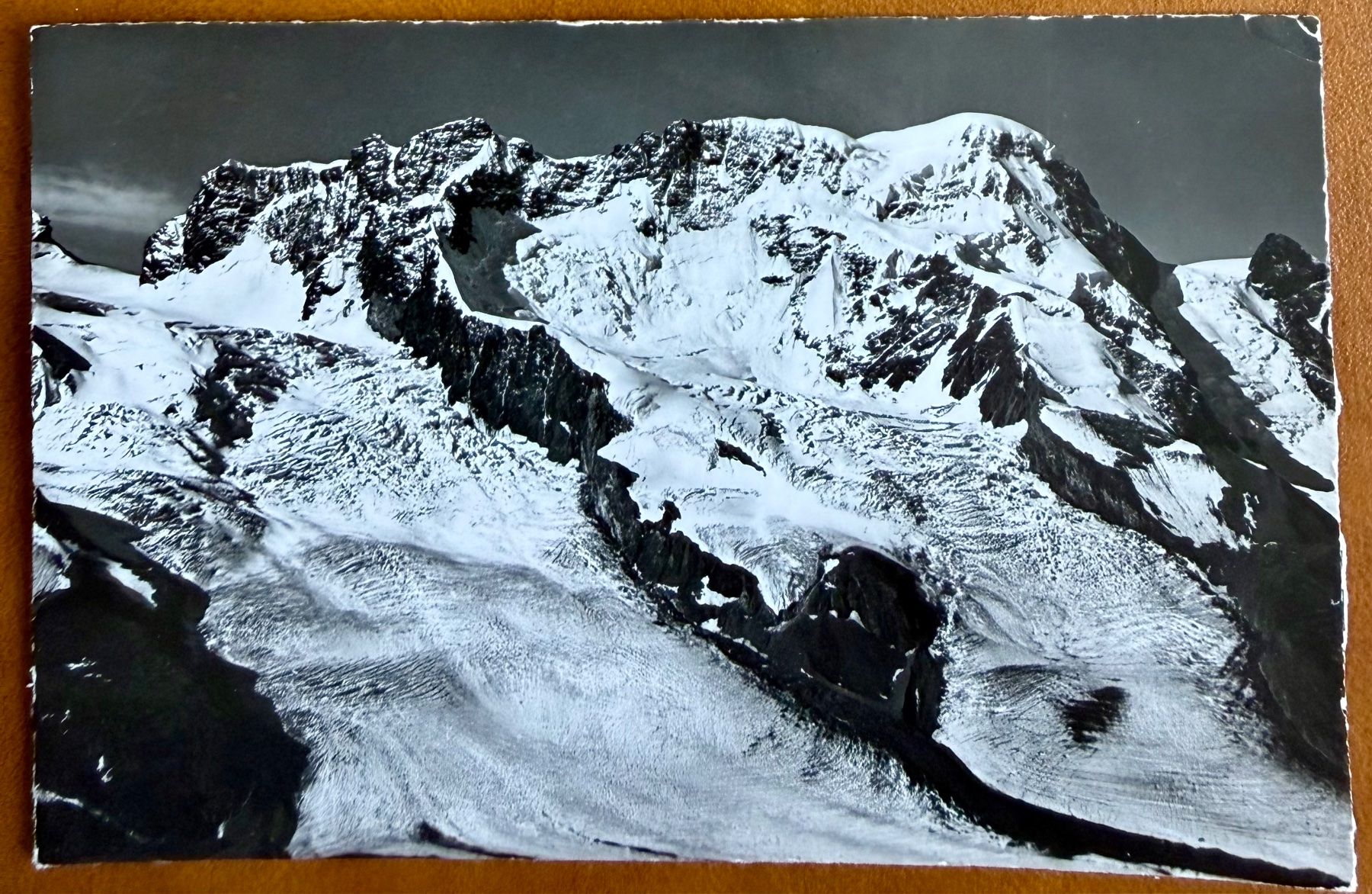 Cartoline postali: Zermatt - Gornergrat das Breithorn 1962 – Usato da Lutry venduto da Ediego