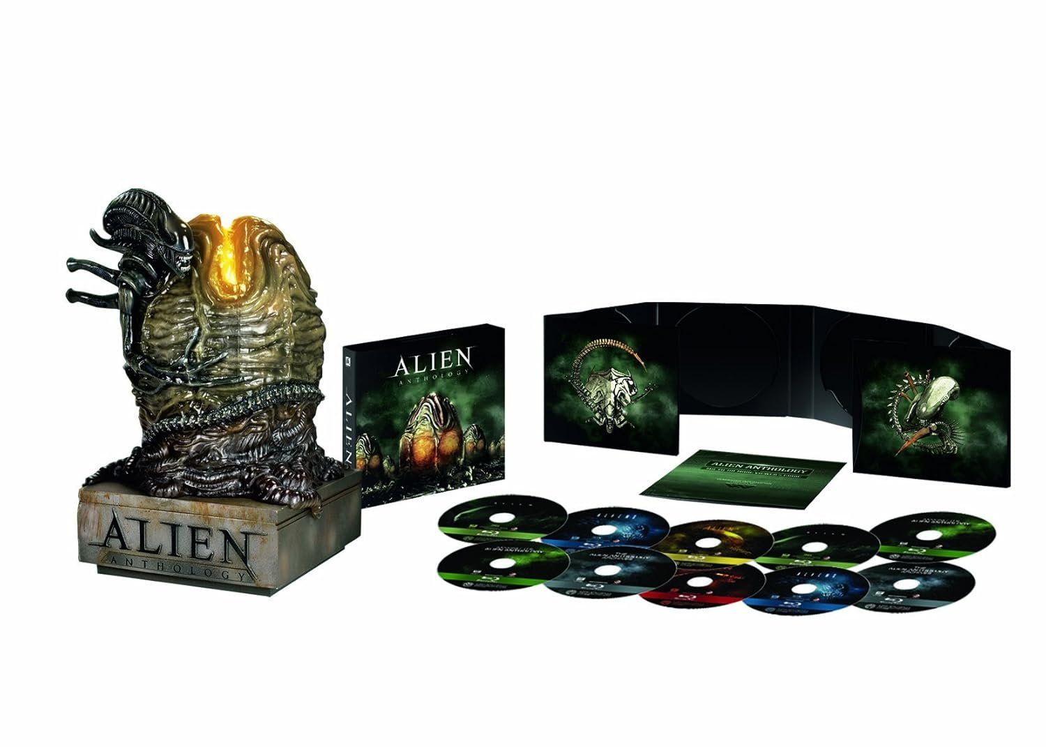 Alle DVDs: Blu-ray Alien Anthology Limited Edition Egg Statue – Neu und originalverpackt aus Dübendorf von 13geister