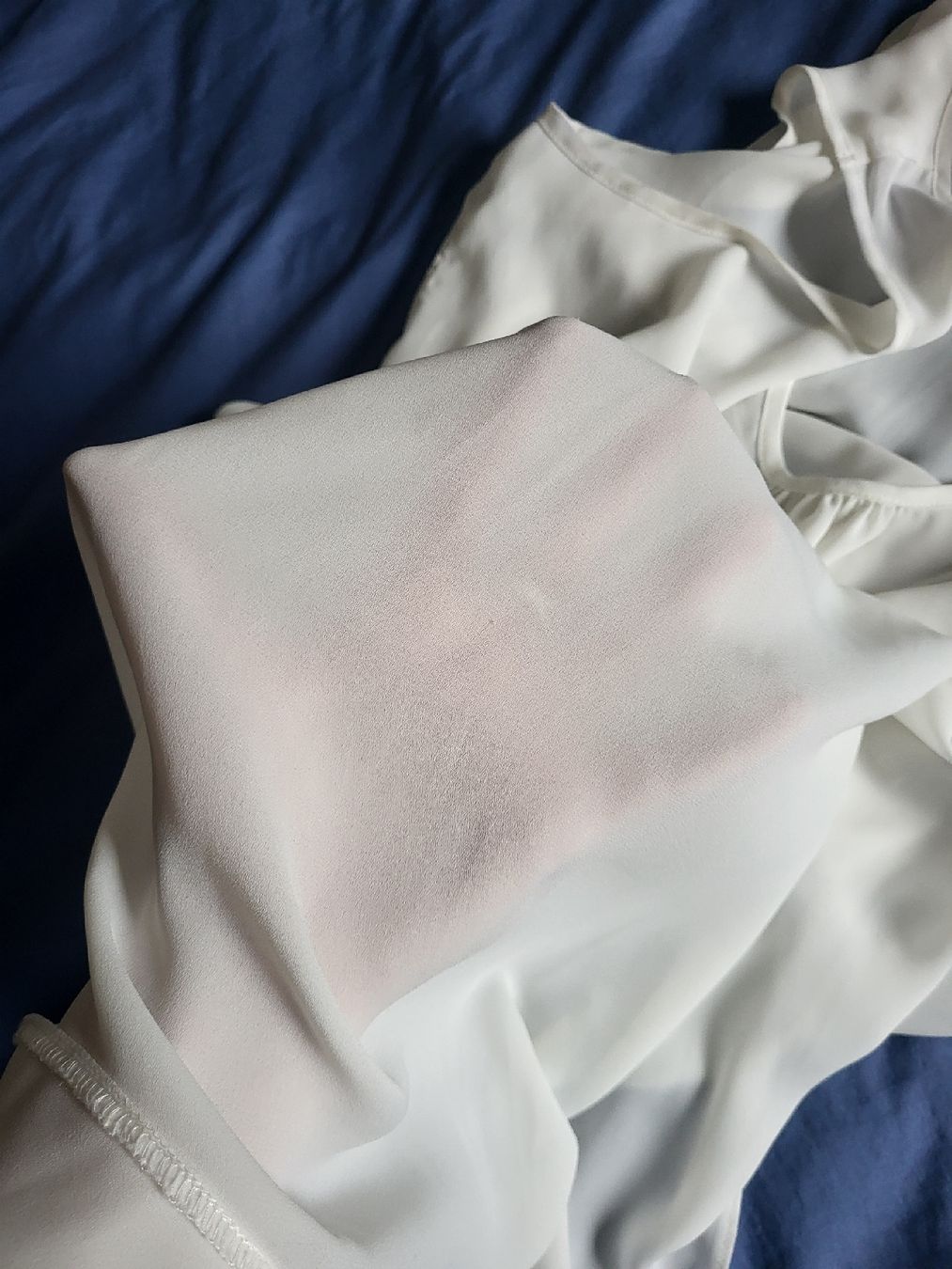 Top: weisse casual chic Top – Usato da Zürich venduto da sahaara01 6