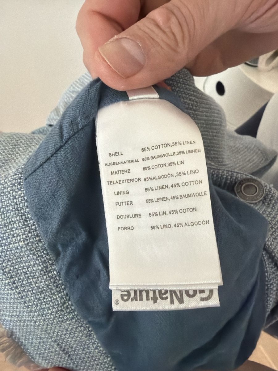Giacche: Northland Linen Jacket, Size 36, Light Blue, Spring Coat – Usato da Glattpark(Opfikon) venduto da der_dh8z 3
