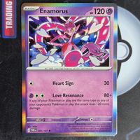 Enamorus #93 Pokémon Karte MINT Twilight Masquerade -EN Holo