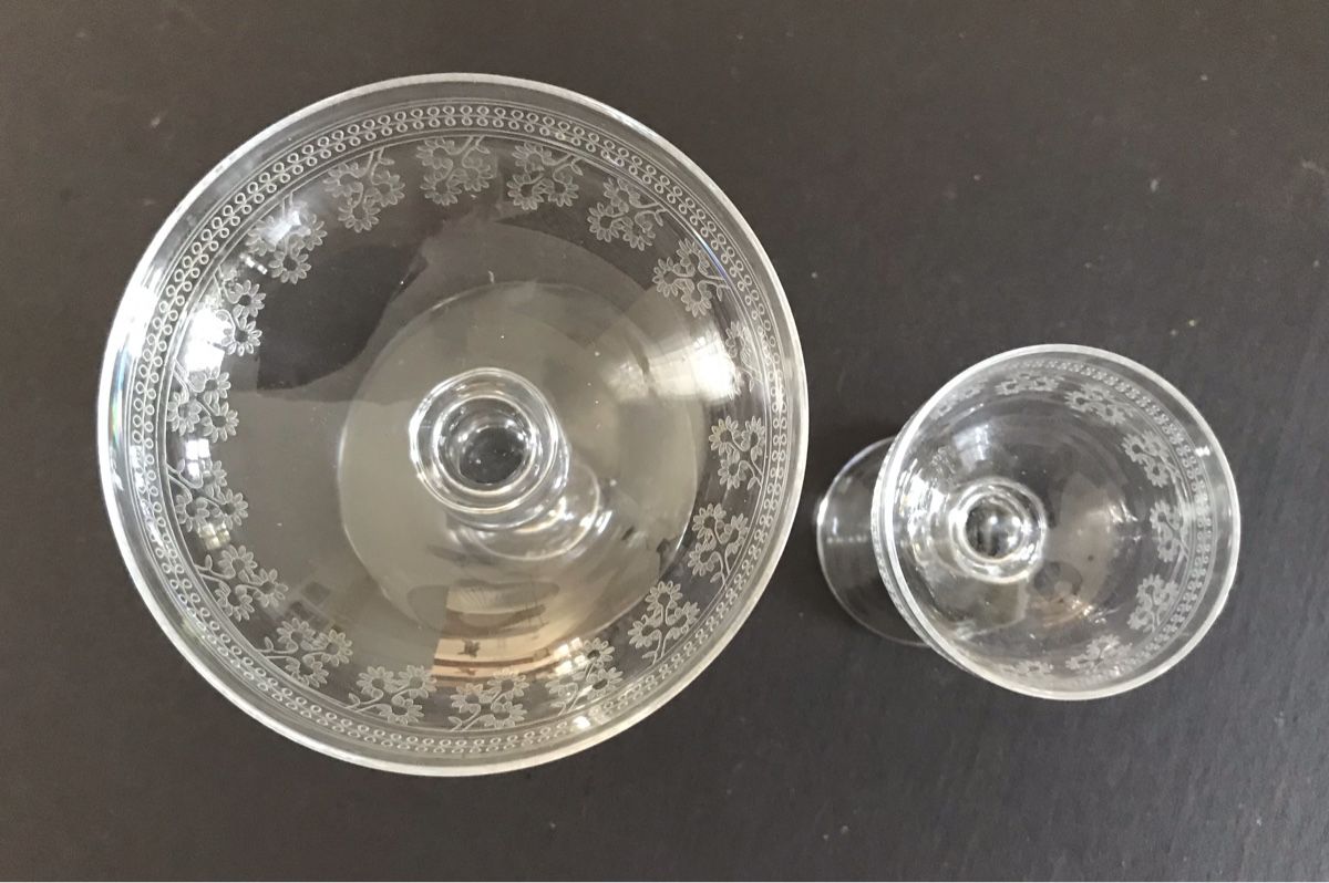 Baccarat Bicchieri: Verrerie Baccarat modèle Pompadour – Usato da Penthaz venduto da Petrus45 2