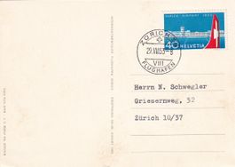 Eröffnung des internat. Flughafens Zürich-Kloten 1953