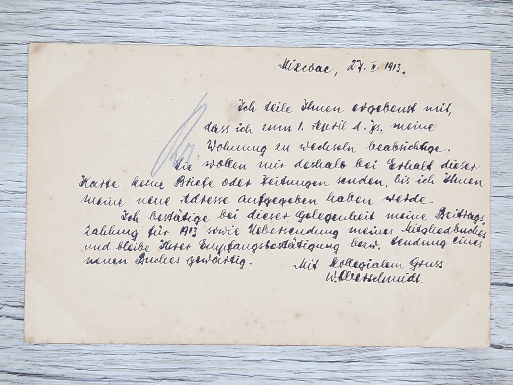 Tutti i francobolli: CL16 Carte Postale + Timbre Mexique 1913 – Usato da Cousset venduto da Patrick_Collections 1