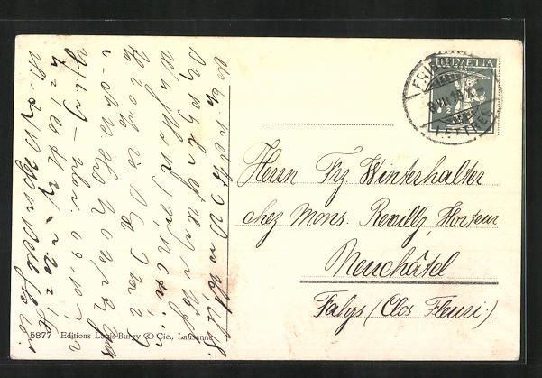 Cartoline postali: Fribourg, Couvent de la Visitation Fribo – Usato da Berlin venduto da bartko-reher 1