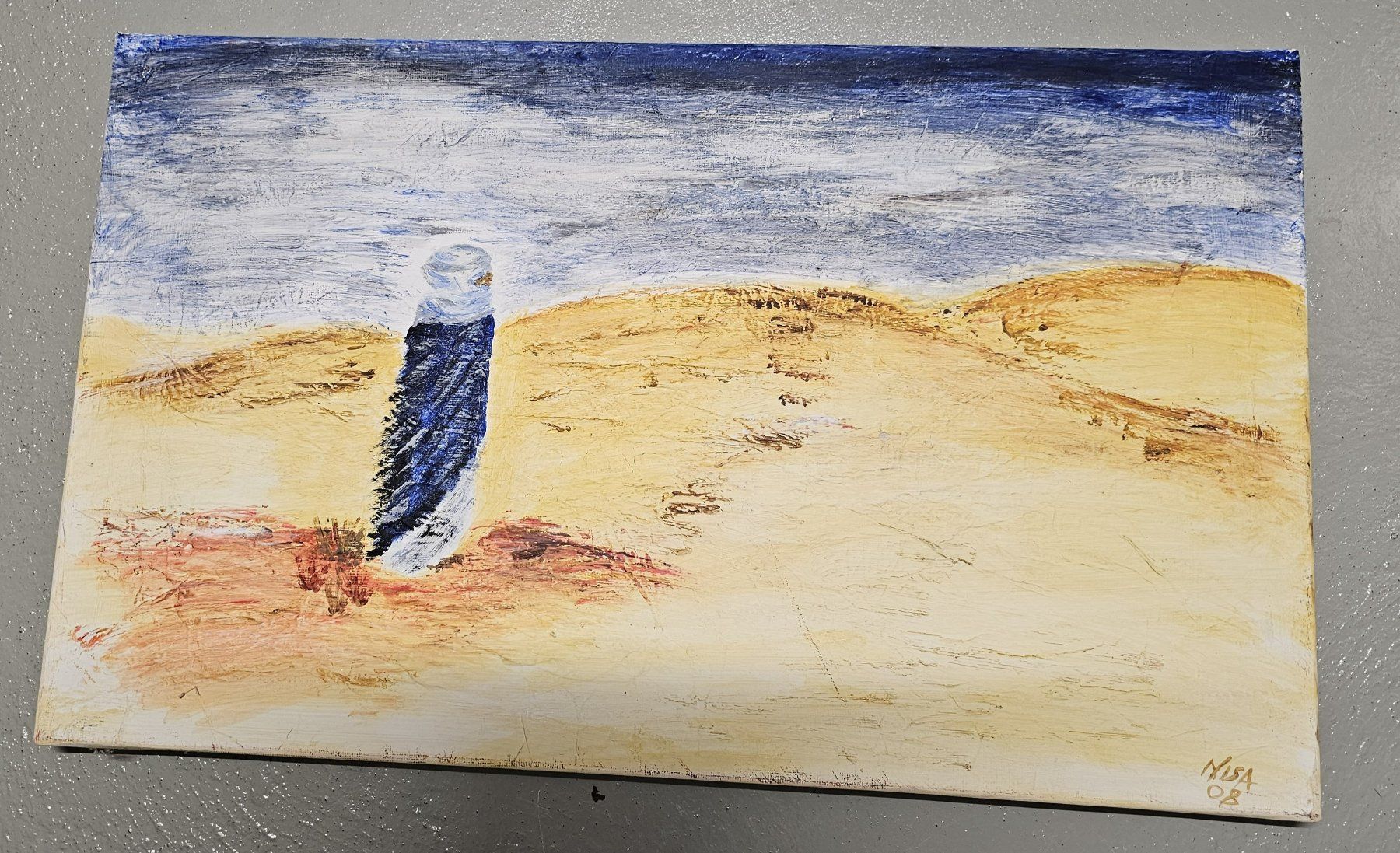 Dipinti: Acryl-Bild "Wüsten-Traum" – Usato da Oetwil a.d. Limmat venduto da grisilisi