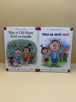 Max et Lili fête Noël et Max se sent seul - 2 livres