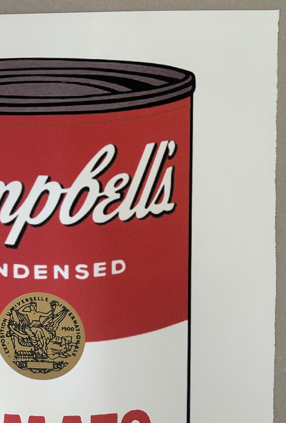 Gemälde: Andy Warhol: Tomato Campbell Soup 83/100 – Neu (gemäss Beschreibung) aus Meilen von Smgdesign 5