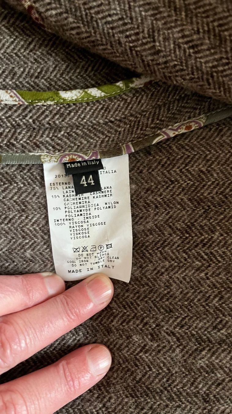 Etro Giacche: ETRO: wunderschönes Blazer in Braun – Usato da Zürich venduto da ann_ngp7 2